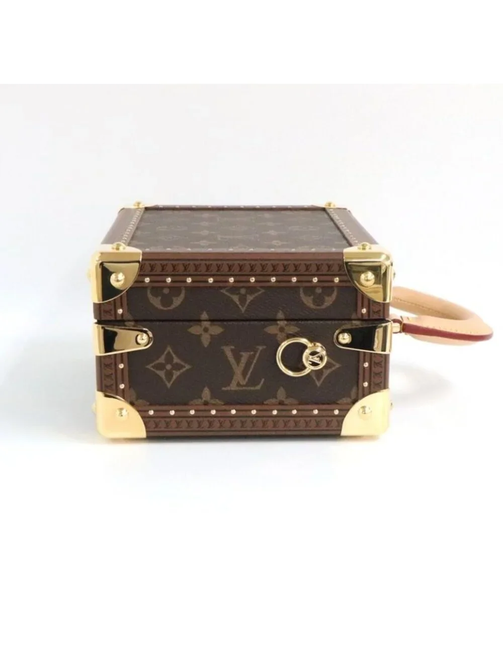 Louis Vuitton Monogram Petite Valise Trunk 2-Way Handbag